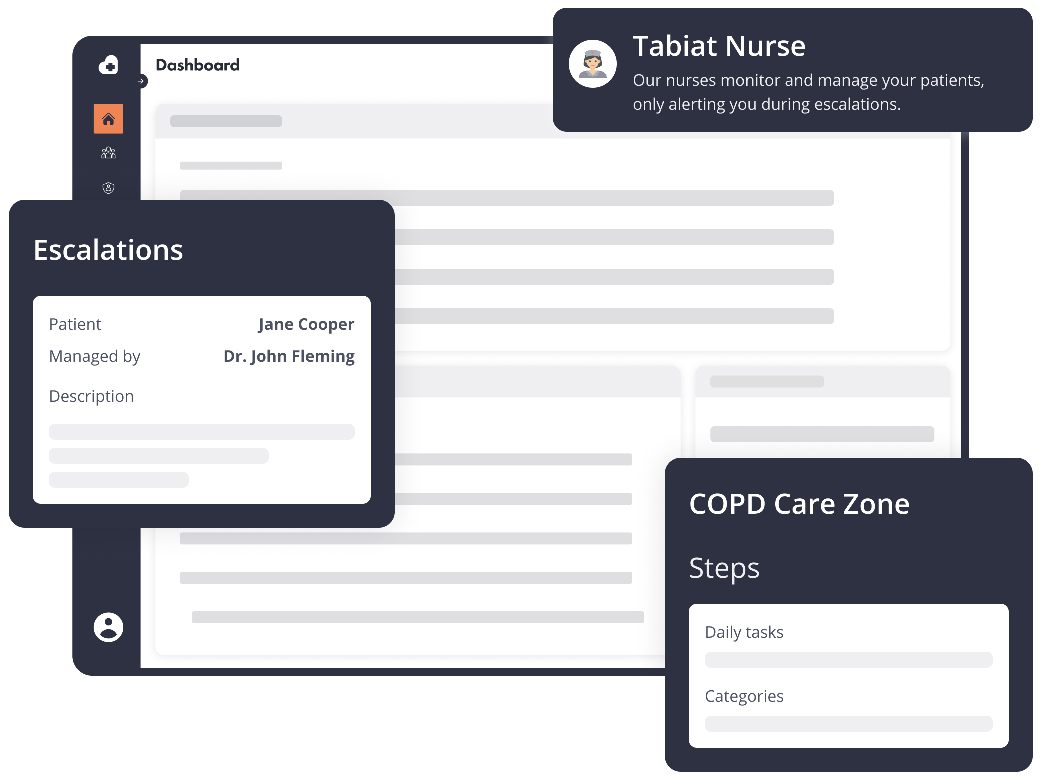 Nursing team graphic
